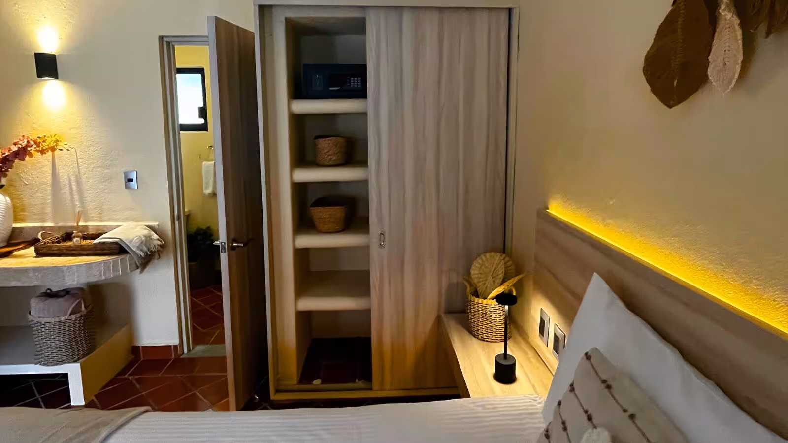 Vista principal de la habitación de lujo