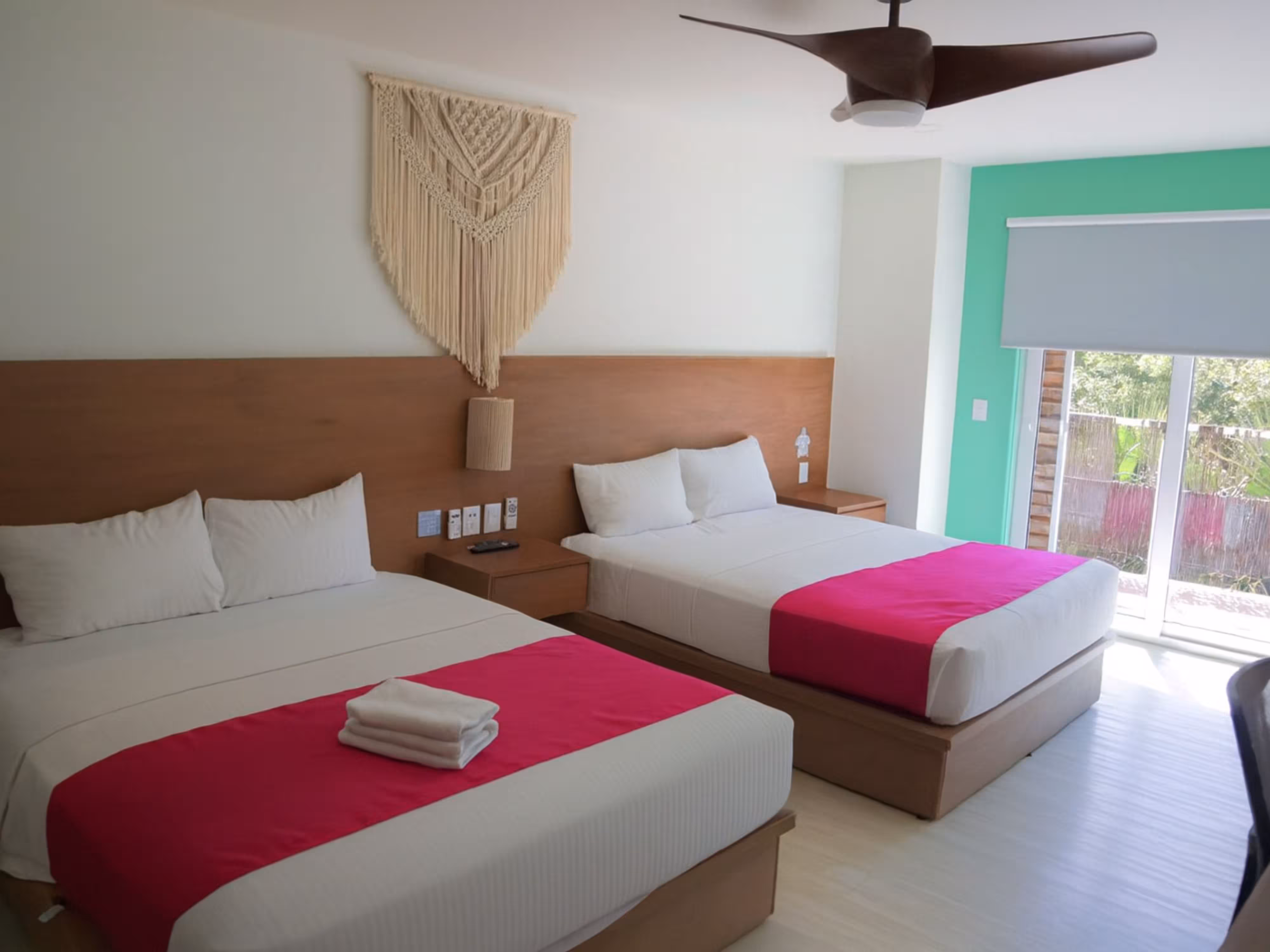 Vista principal de la habitación de lujo