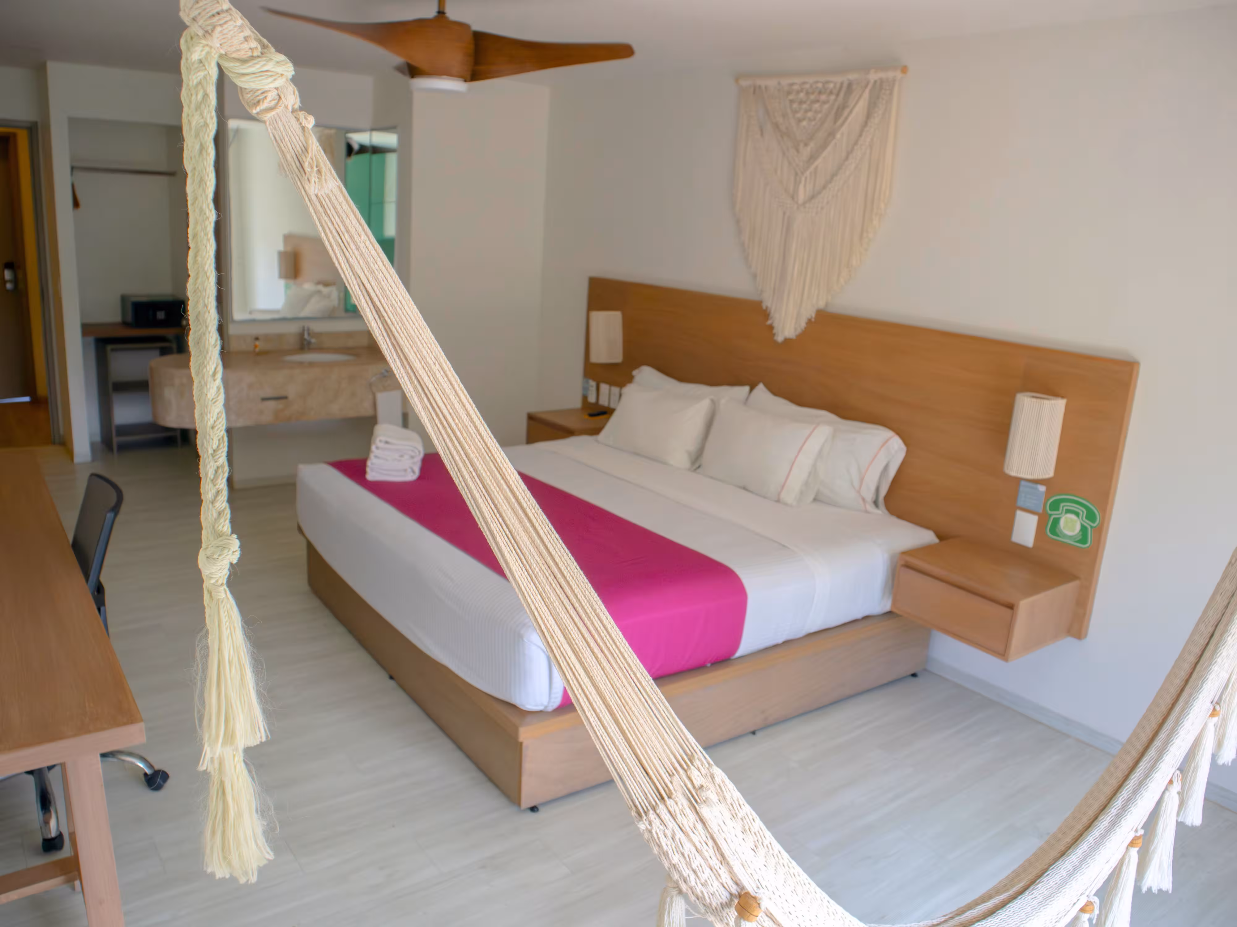 Vista principal de la habitación de lujo