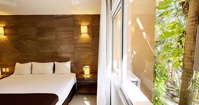 Vista principal de la habitación de lujo