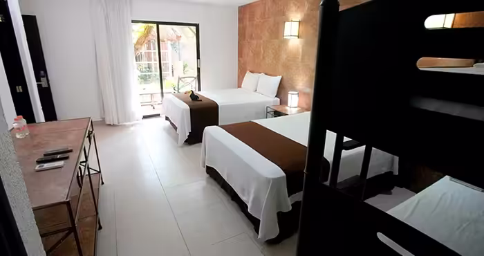 Vista principal de la habitación de lujo