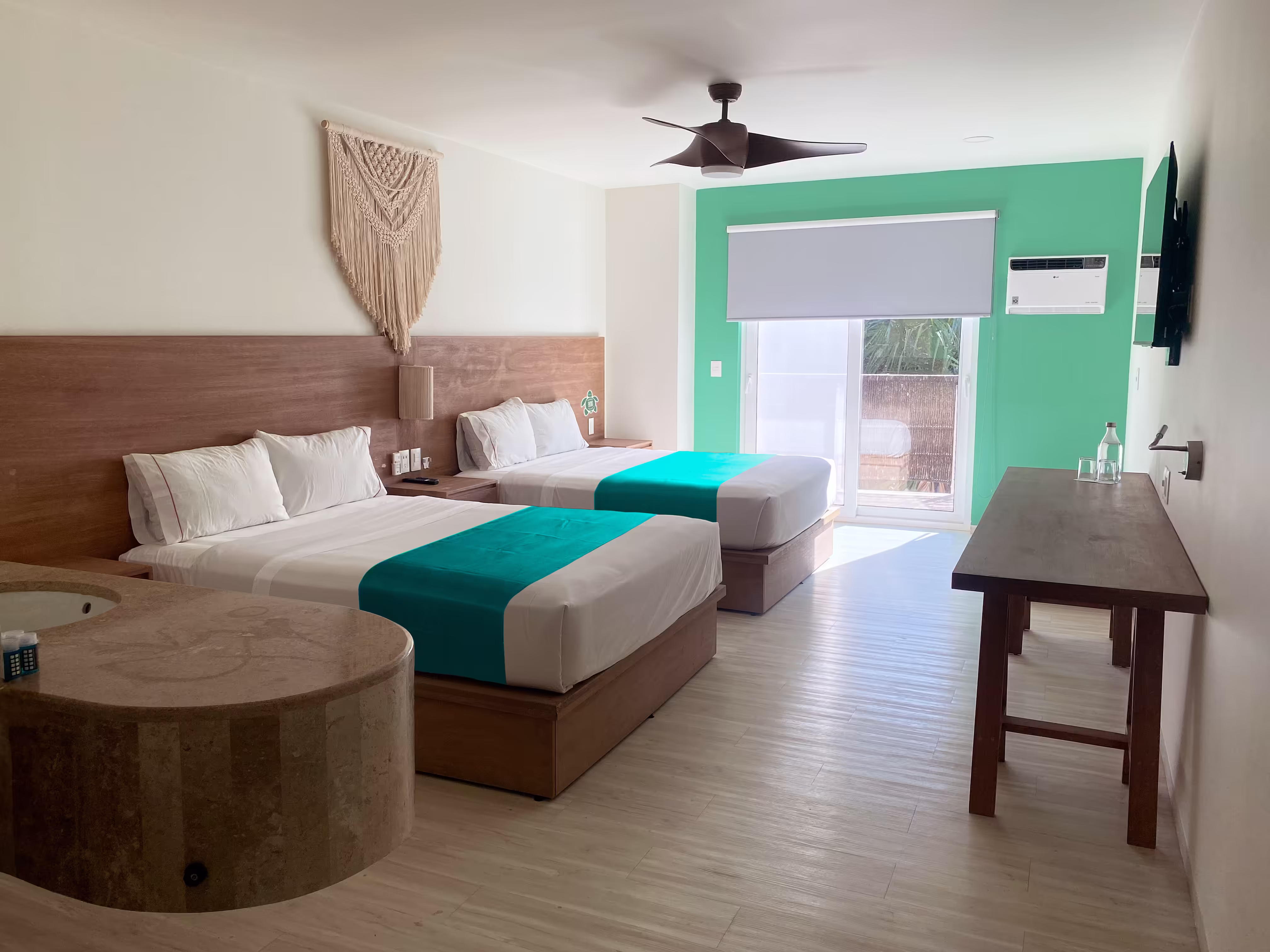 Vista principal de la habitación de lujo